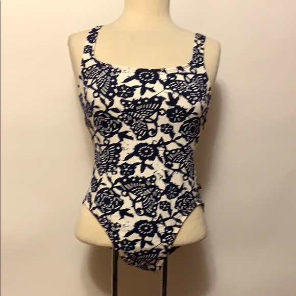 Tommy Hilfiger Other - Tommy Hilfiger Navy & White Swimsuit